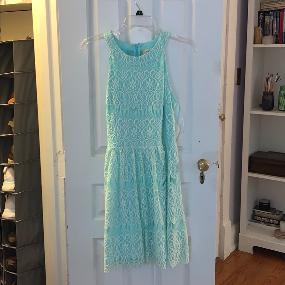 Mint dress